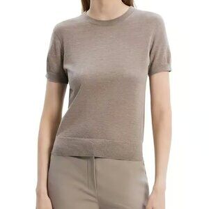 Theory brand brown knit sweater  size medium